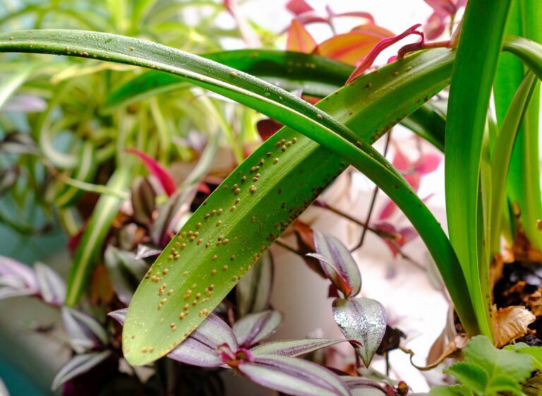 Tarczniki na roślinach pokojowych